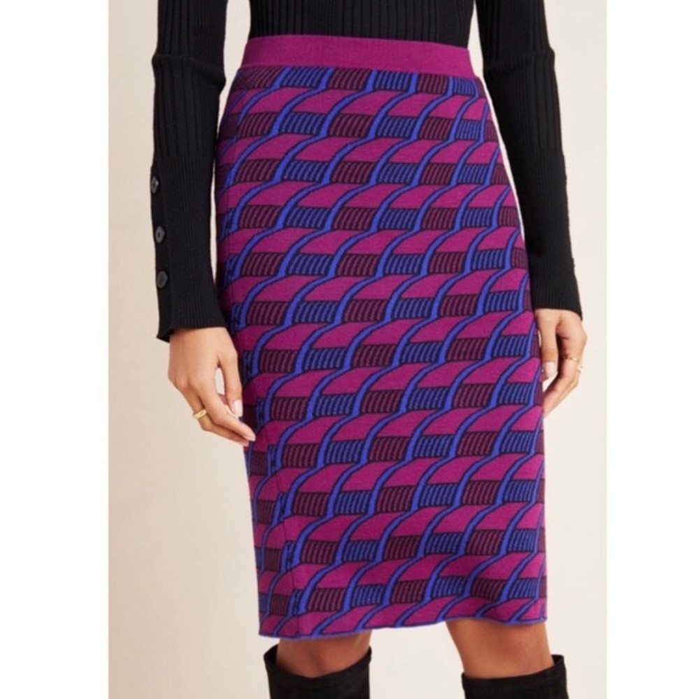 NWT Anthropologie Maeve Sweater Pencil Skirt